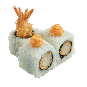 Cheese Tobikko Ebi Roll