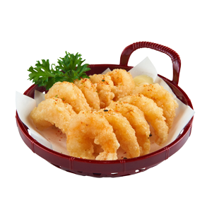 Crispy Prawn with Yuzu Mayo