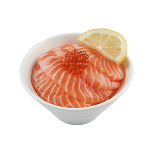 Mini Salmon Ikura Don